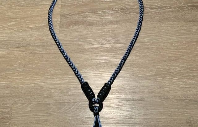 Handcrafted neck reins and halters